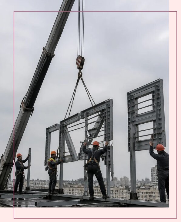 Крышные вывески в Грозном по цене от 256525 р. | Аванза-Грз